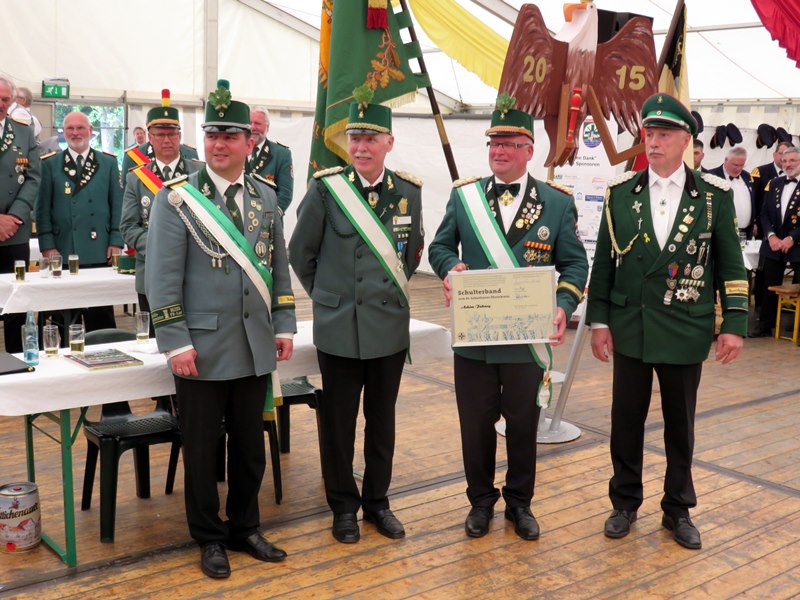 Schulterband zum Sebastians Ehrenkreuz
